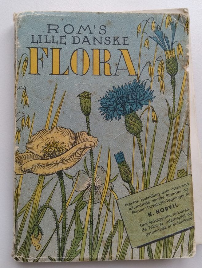 Gammel dansk flora der er blevet brugt til at lave svampeplakat