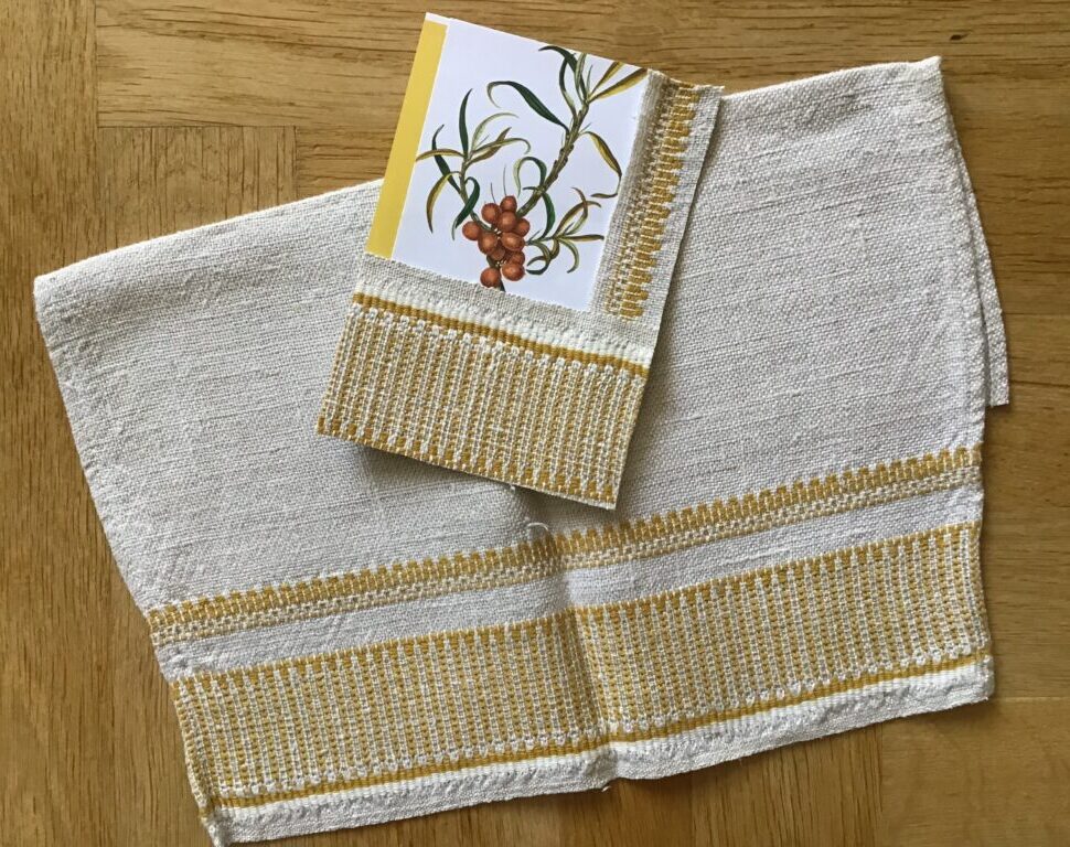 Friske hilsner af genbrugsmaterialer